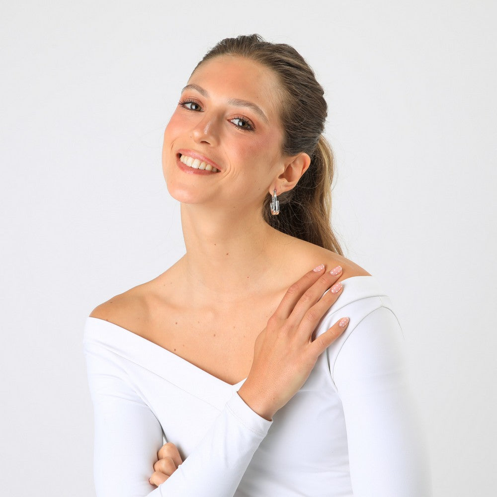 Aros Argollas Nele Plateado Humana