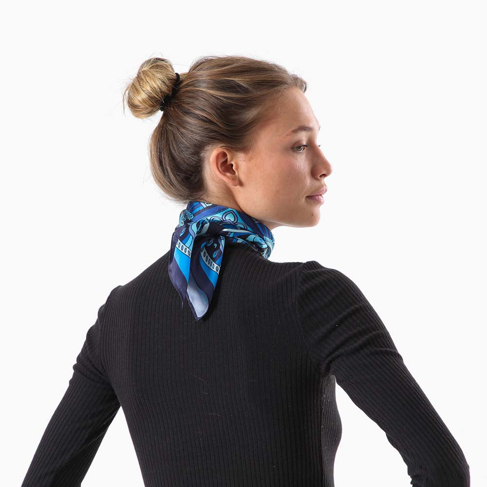 Bandana Leicester Azul Tatienne