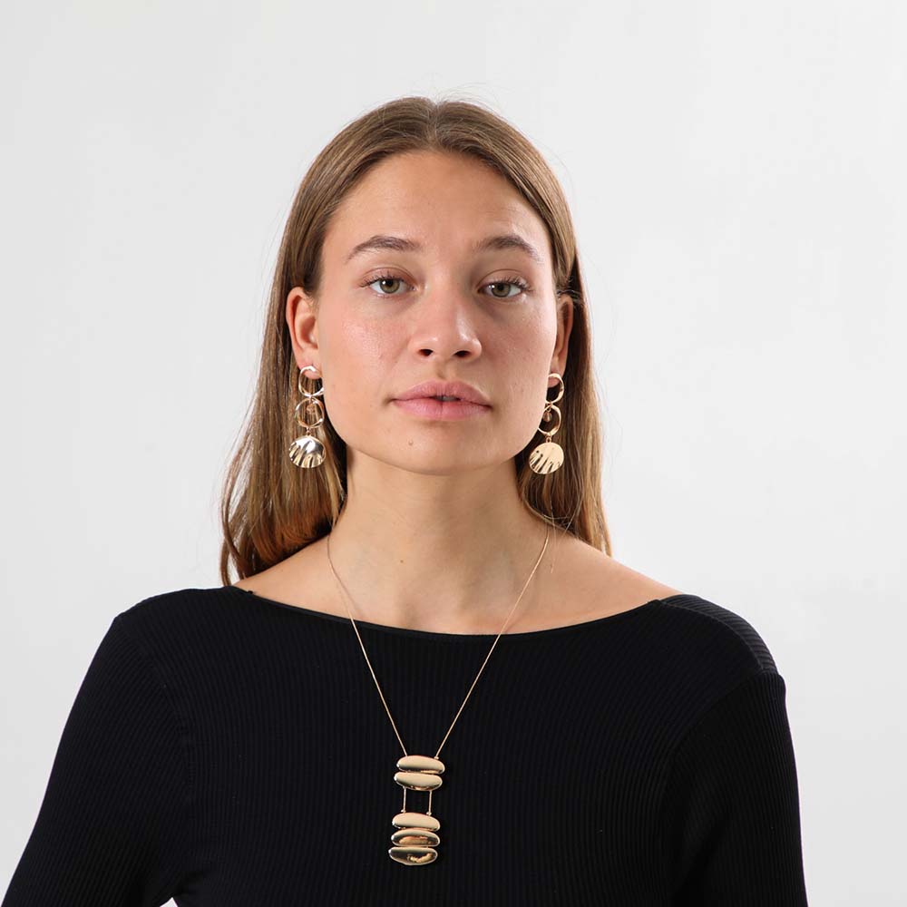 Collar Largo Metz Dorado Tatienne