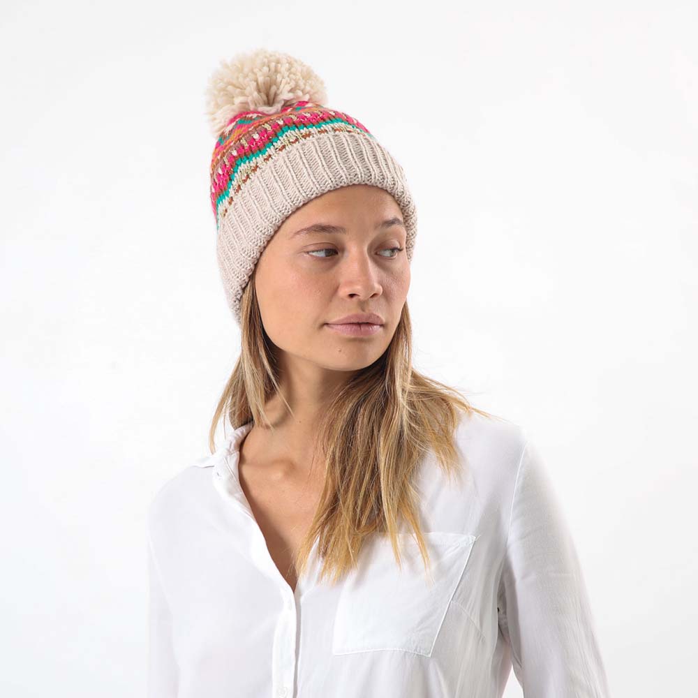 Gorro Zigzag Multicolor Humana