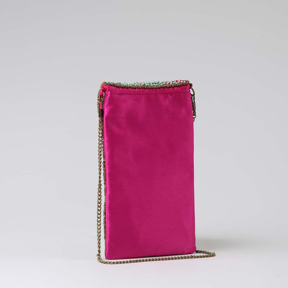 Cartera Mini Bag Mosaic Fucsia Humana
