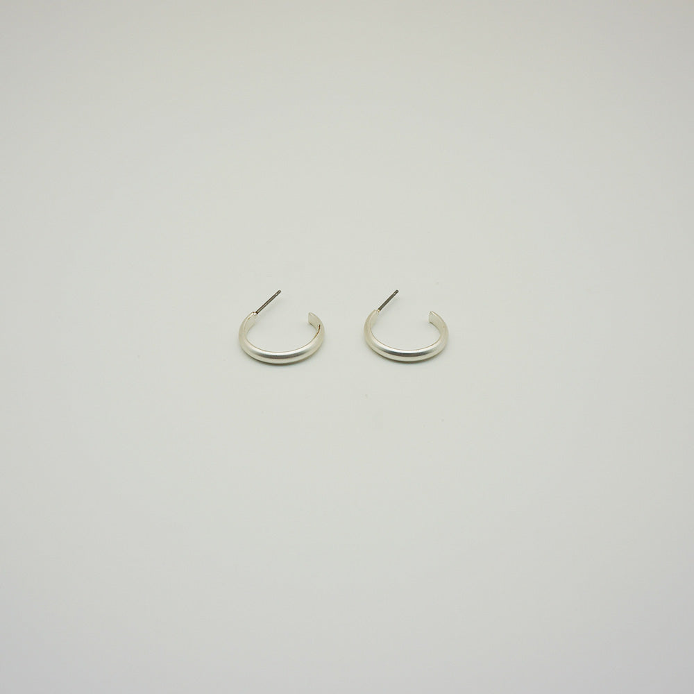 Aros Argollas Plateadas Natural Mystic Paloma Tatienne