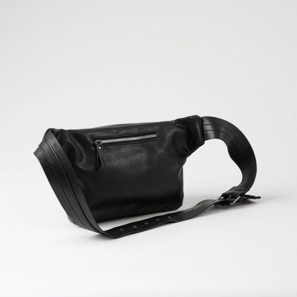 Cartera Banano Anika Negro Humana