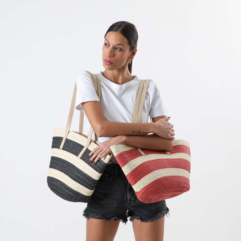 Cartera Hombro Marine Negra Humana