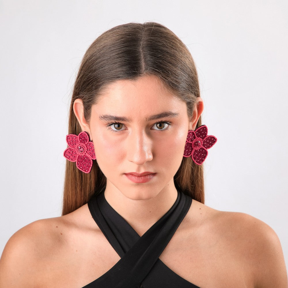 Aros Pegados Azaha Rosado Humana