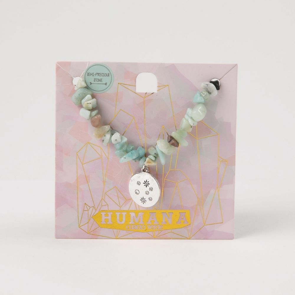 Collar Corto Galicia Blanco Humana