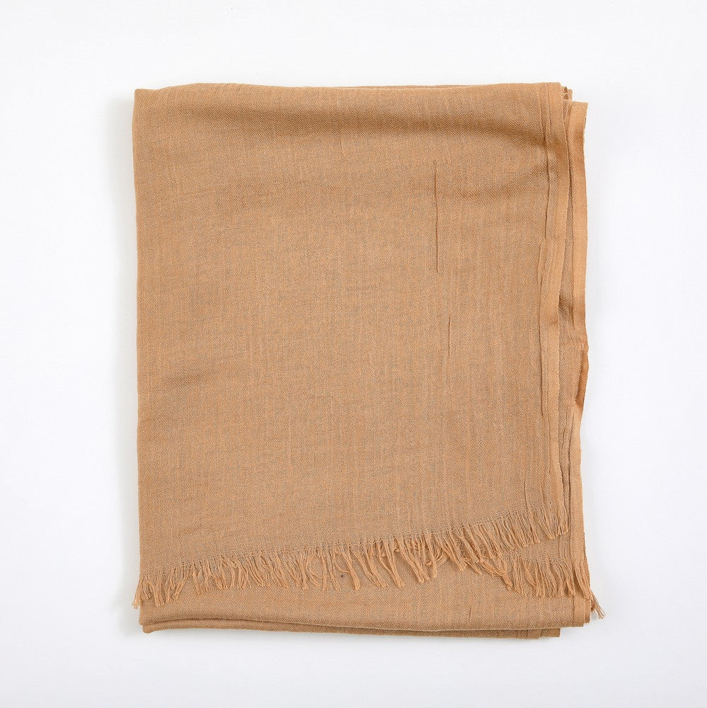 Pañuelo Liso Metz Beige I-D