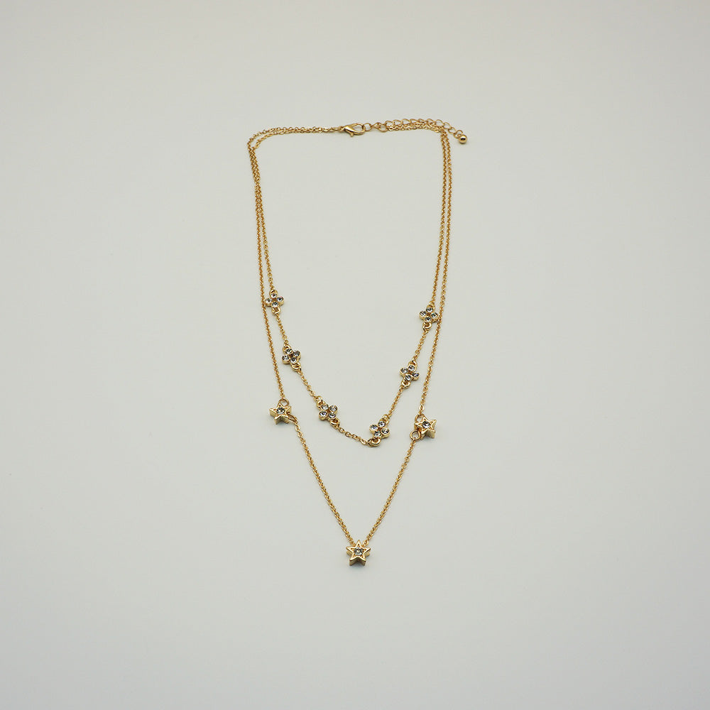 Collar Corto Dorado Spark i-D