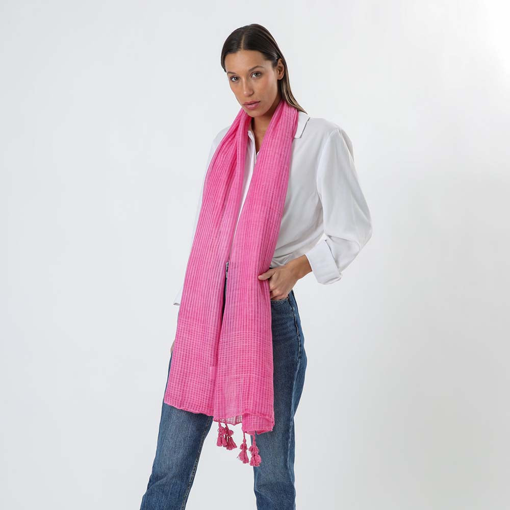 Pañuelo Liso Iris Rosado Tatienne