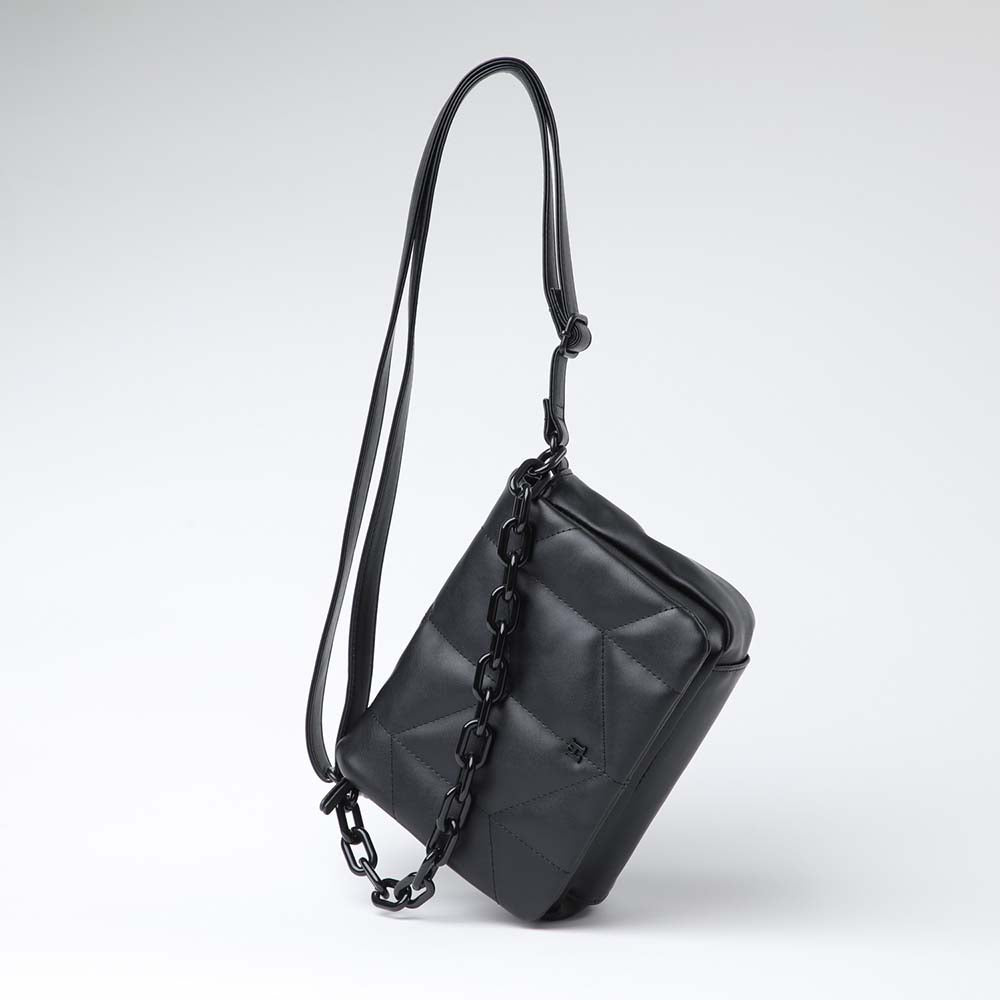 Cartera Cruzada Smith Negro Humana