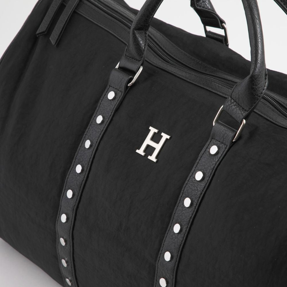 Bolso Ava Nylon Negro Viaje Humana