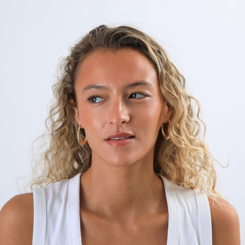 Aros Argollas Karla Plateado Tatienne