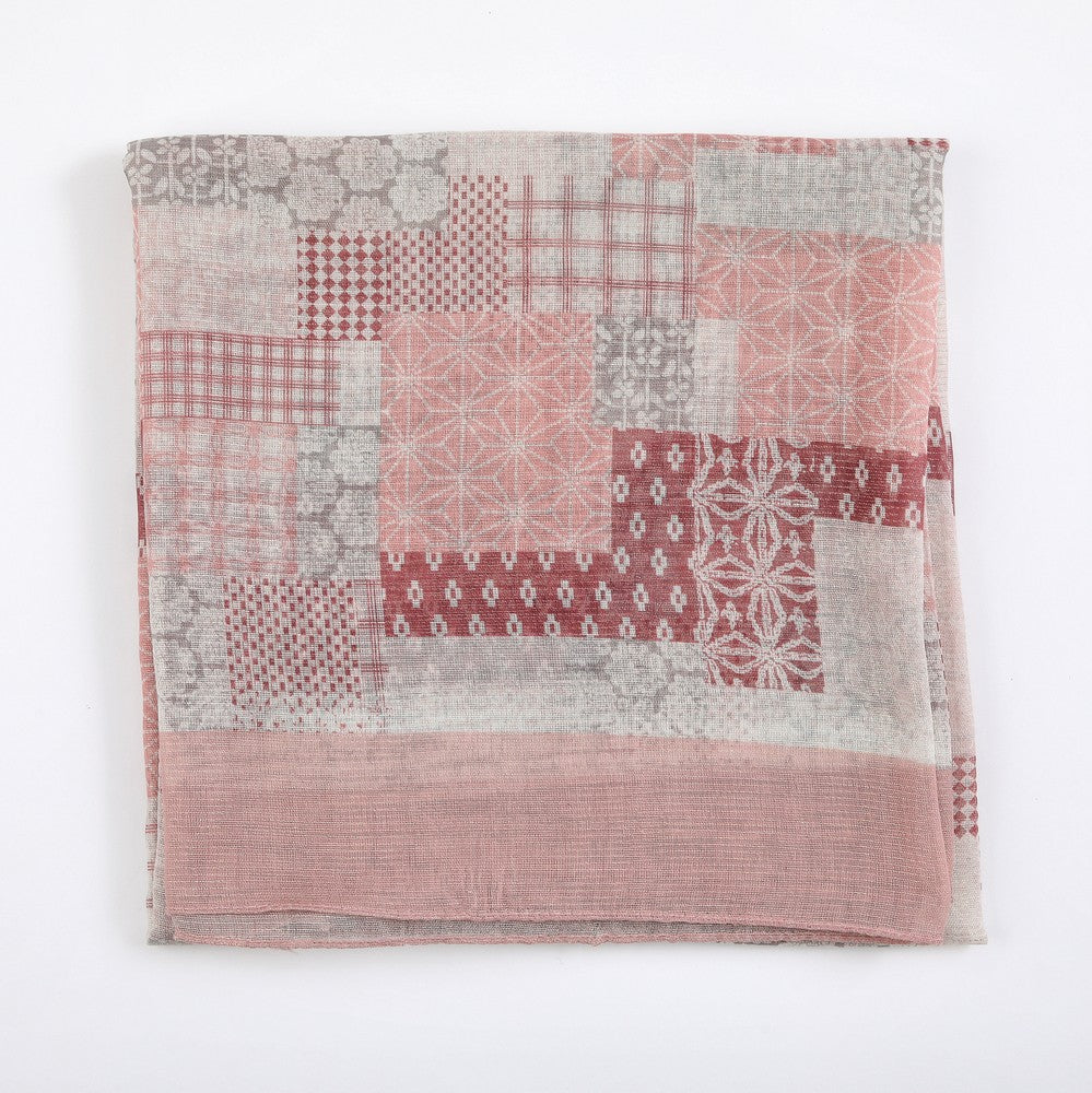Pañuelo Estampado Swindon Rojo I-D
