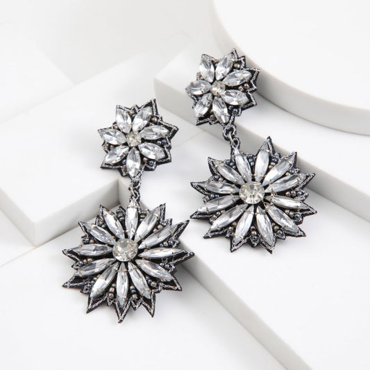 Aros Diana Plateado Humana