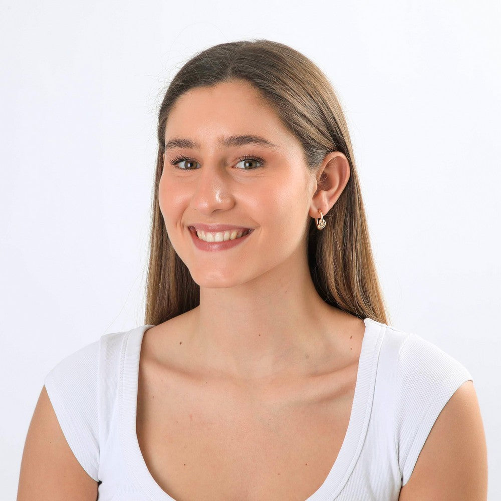 Set De Aros Nerea Dorado I-D