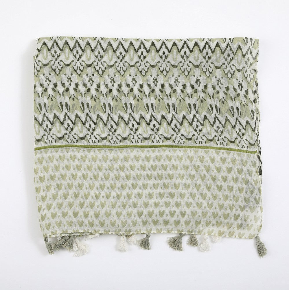 Pañuelo Estampado Alamo Green I-D