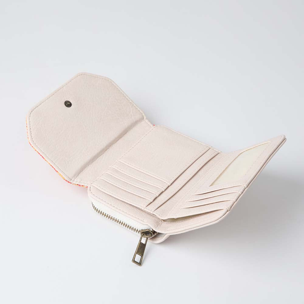 Billetera Pequeña Garden Beige Humana