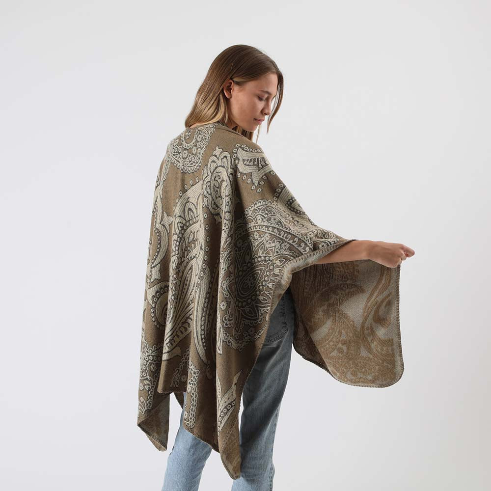 Poncho Mandala Café Tatienne