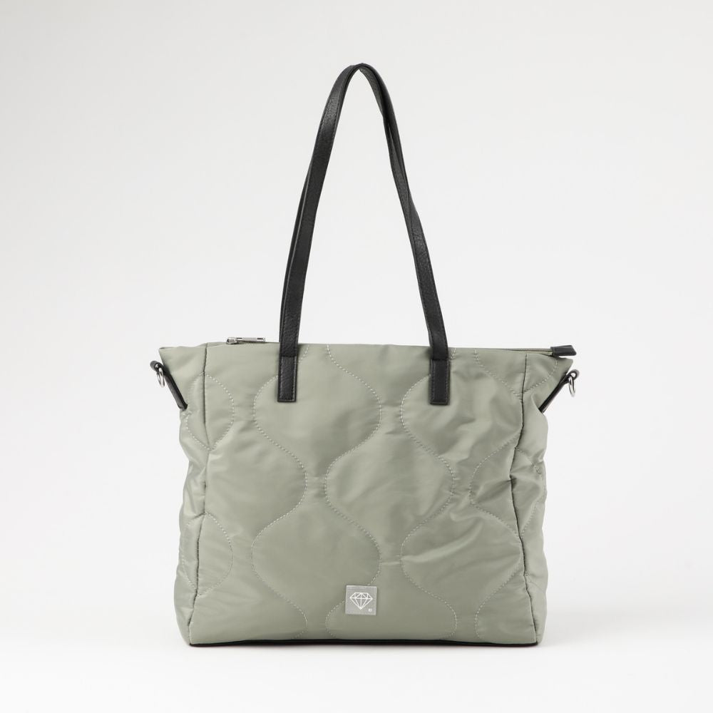 Cartera Hombro Aster Verde I-D