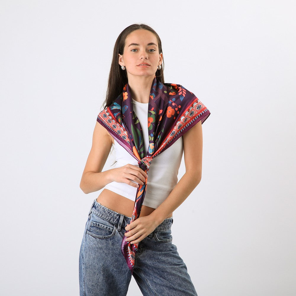 Pañuelo Bandana Maxi Layan Purple Box Humana