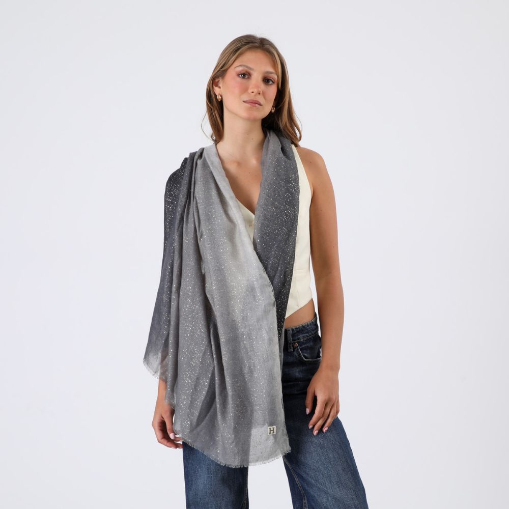 Pañuelo Estampado Edgar Brillos Gris Humana