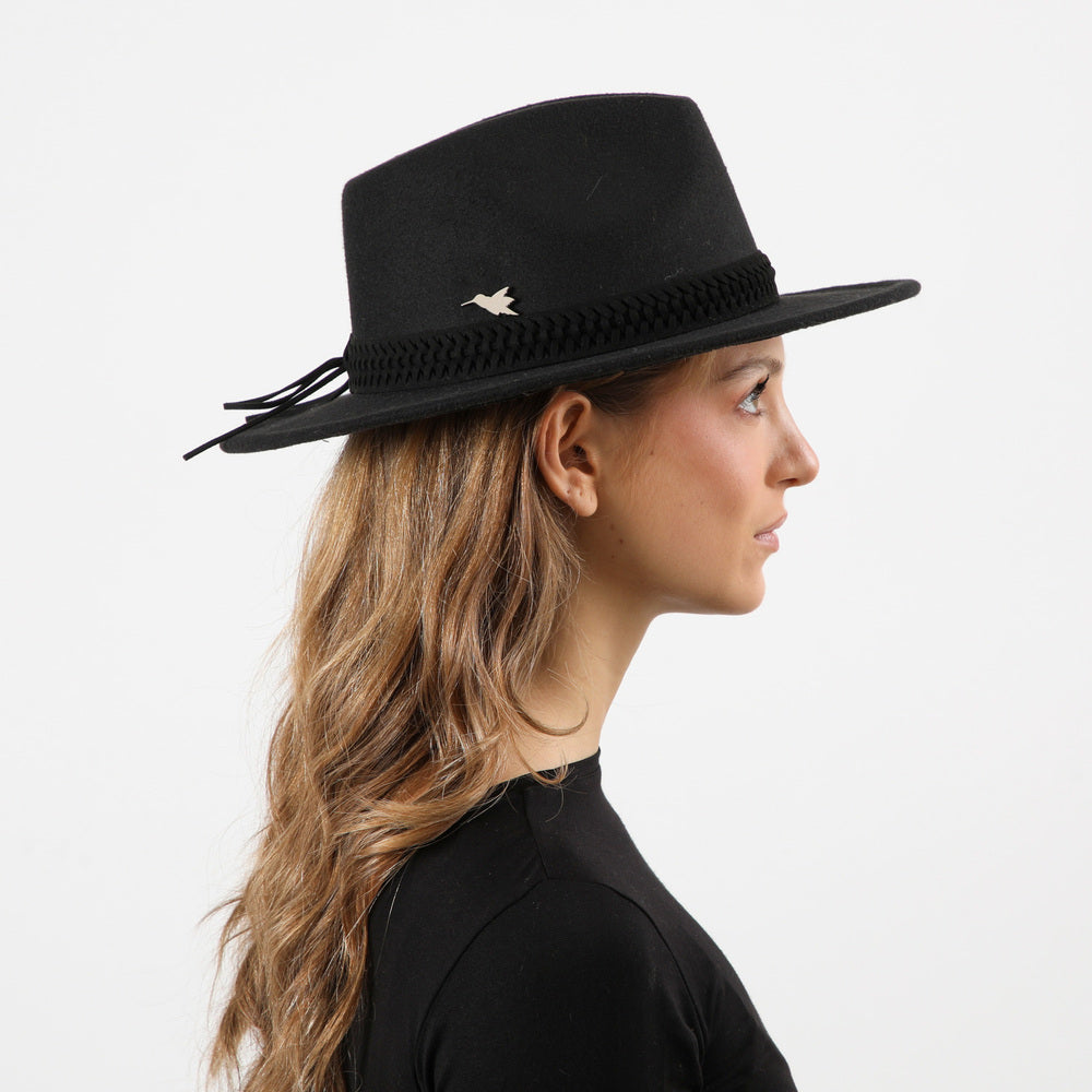 Sombrero Camellia Black Tatienne