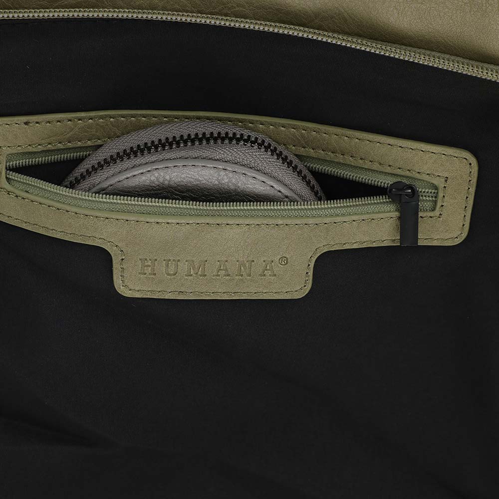 Cartera Hombro Go To Verde Humana