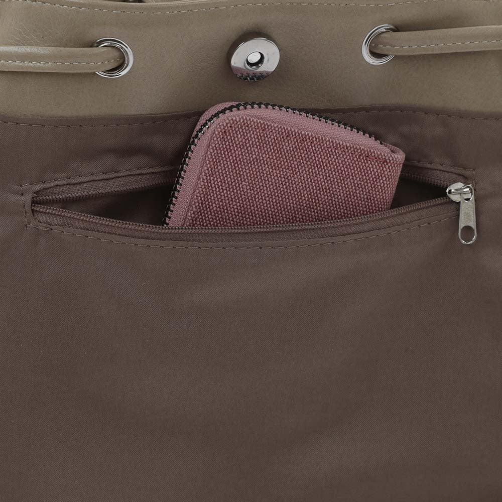 Cartera Cruzada Candy Beige i-D