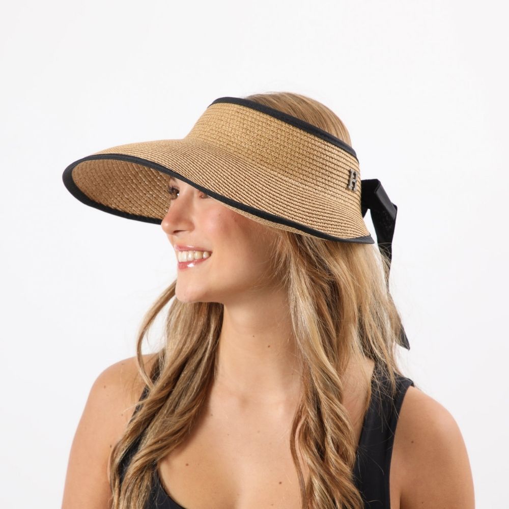 Sombrero Visera Vis Negro Humana