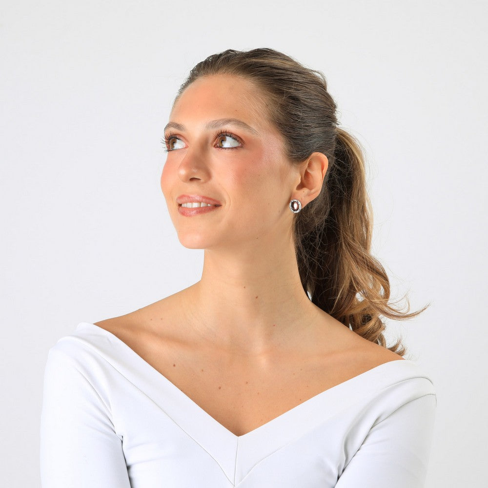 Aros Pegados Anya Plateado Humana