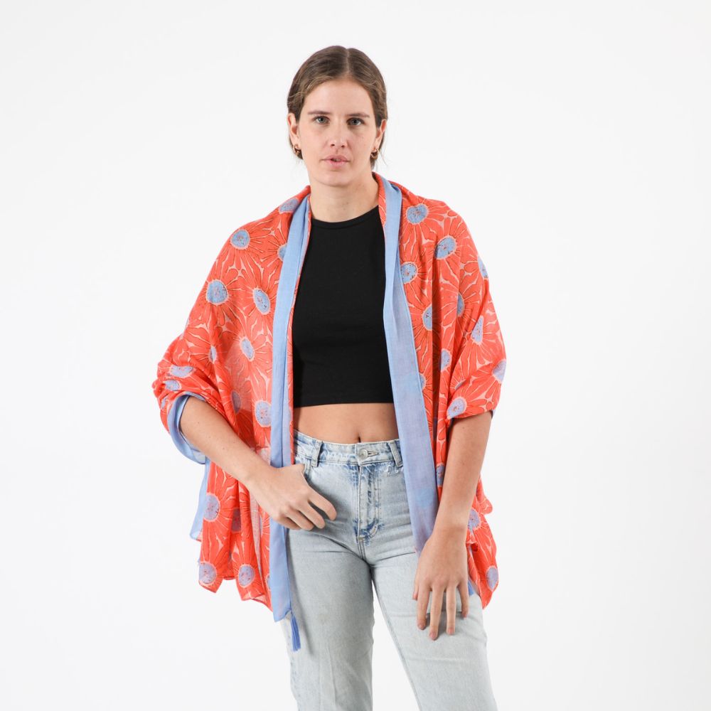Pañuelo Estampado Tabitha Naranjo Tatienne