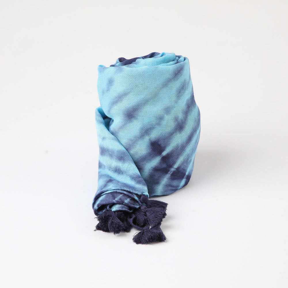 Pañuelo Estampado Gala Azul Humana
