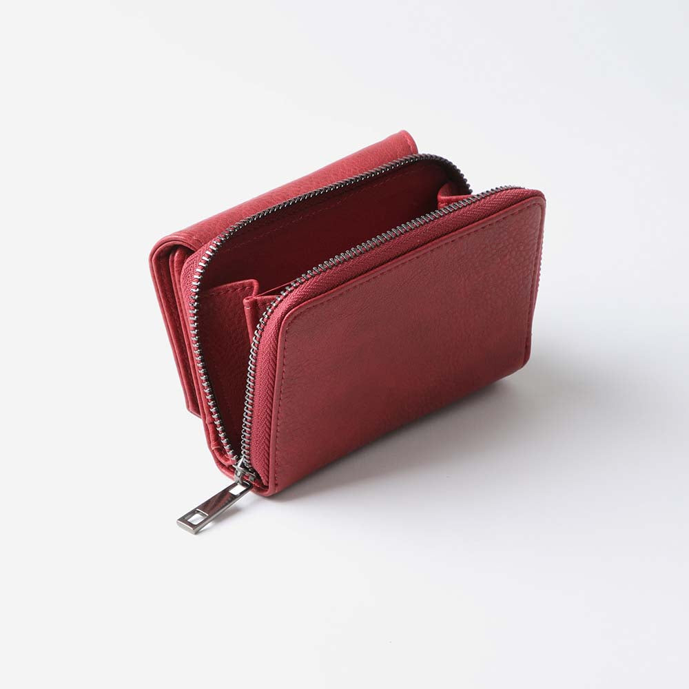 Billetera Pequeña Calais Rojo Humana