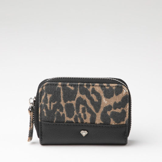 Billetera chica Ronda Estampado animal print ID
