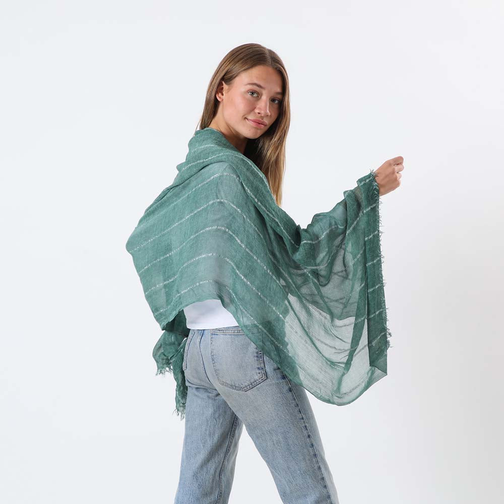 Pañuelo Liso Luarca Verde Humana