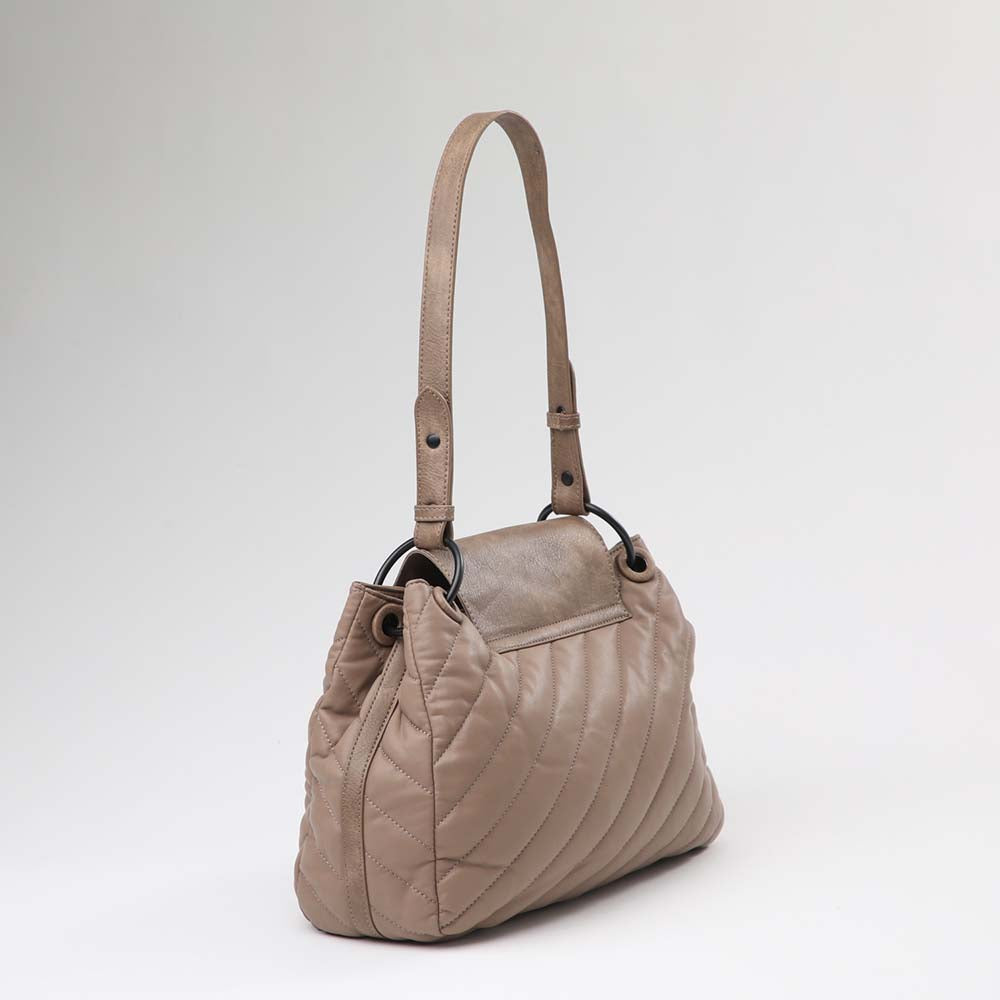 Cartera Hombro Domenica Café i-D