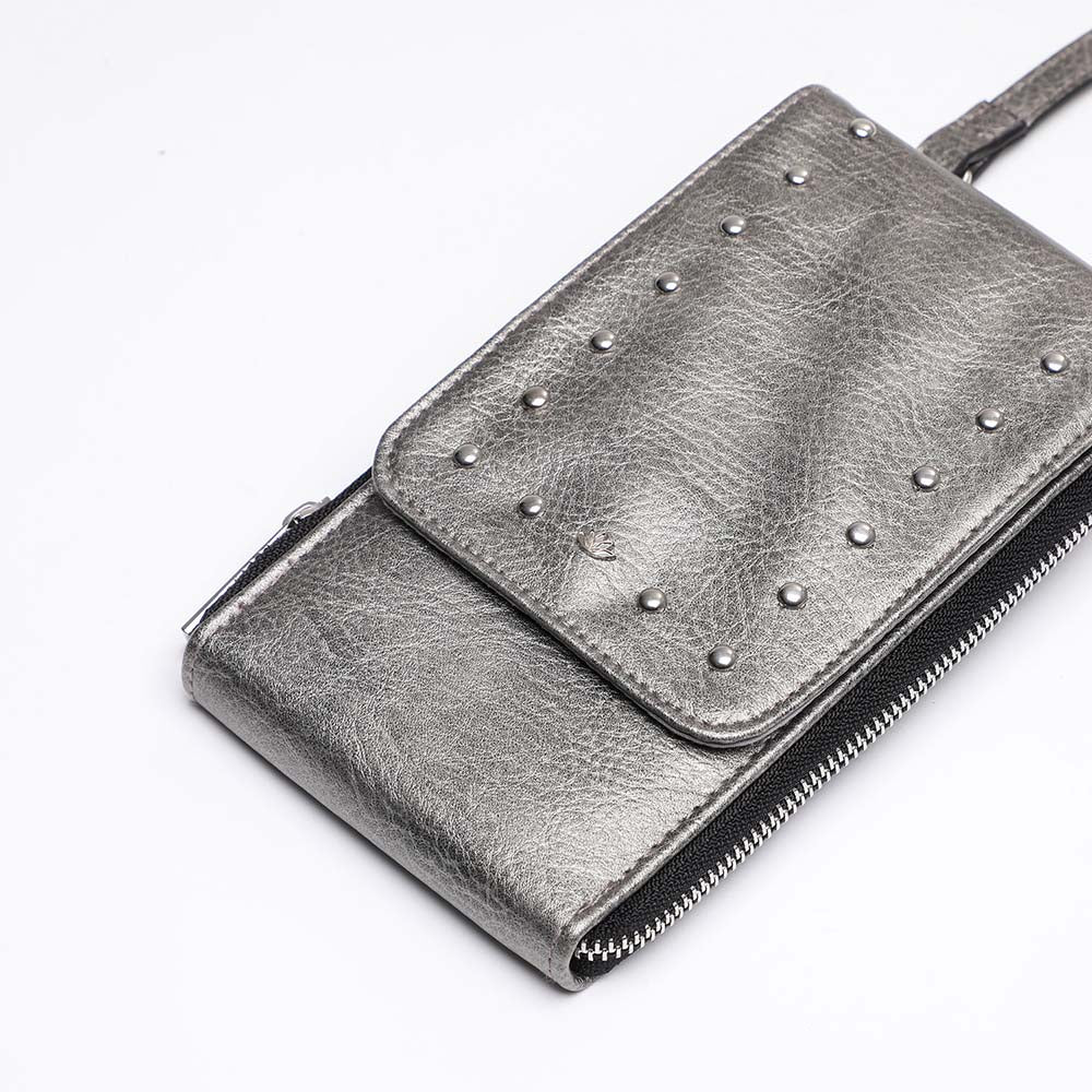 Minibag Plateado Iris i-D