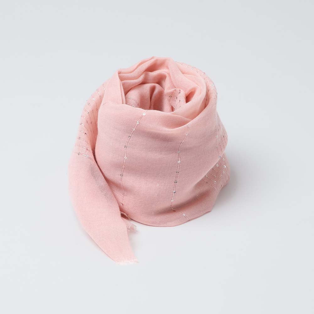 Pañuelo Liso Marsala Rosado Humana
