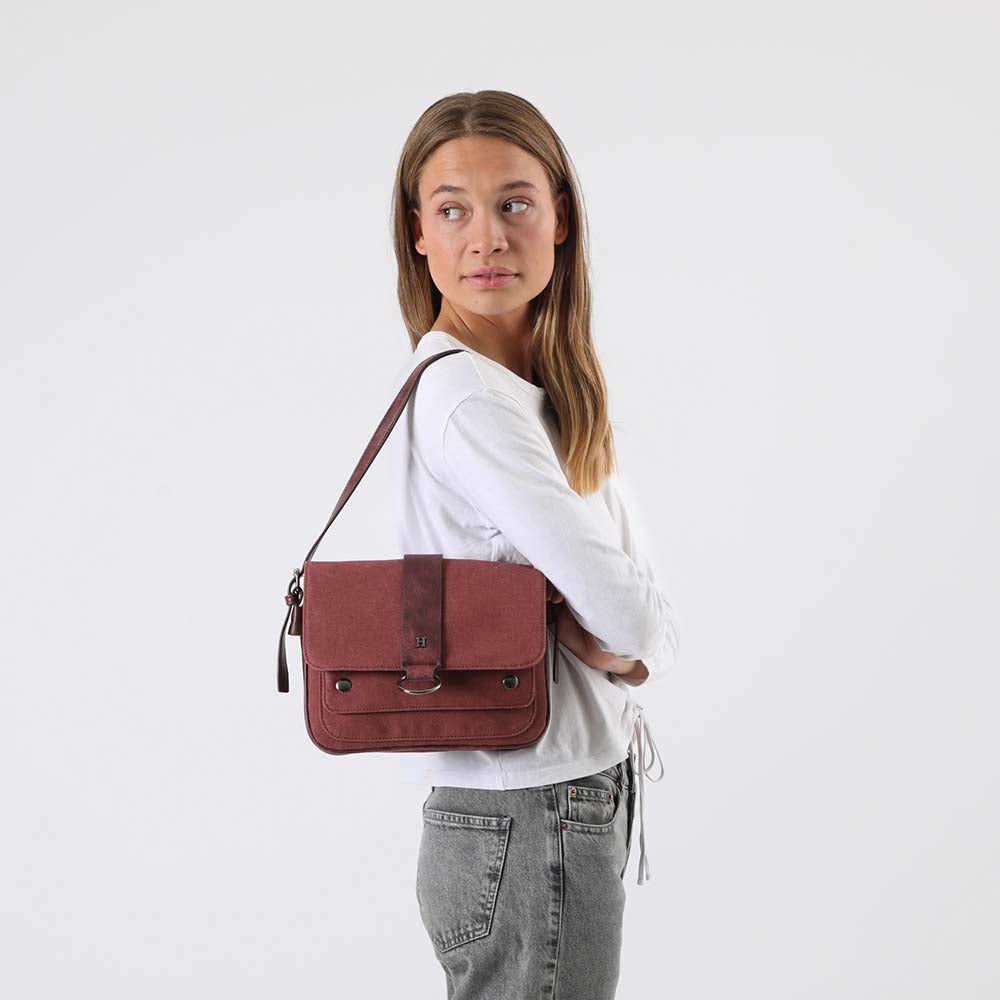 Cartera Hombro Scholz Rojo Humana