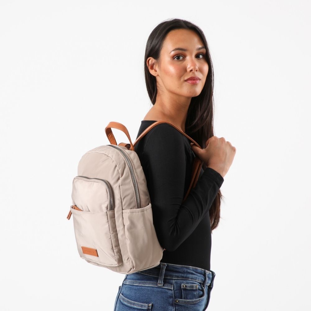 Mochila Berta Beige Humana