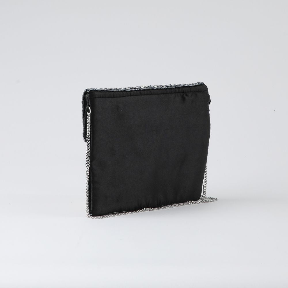 Clutch Milan Plateado Humana