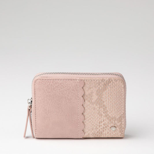 Billetera mediana Agostina Ecocuero rosado ID