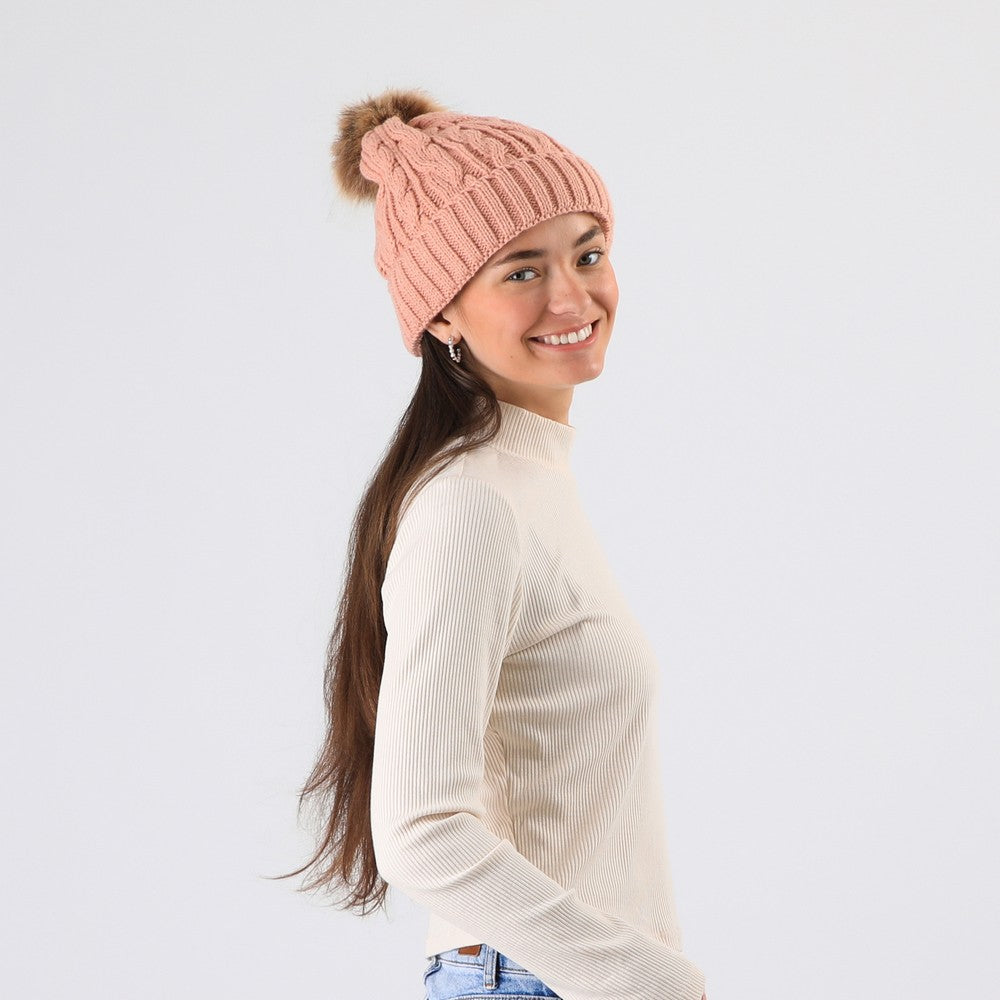 Gorro Cardiff Rosado I-D