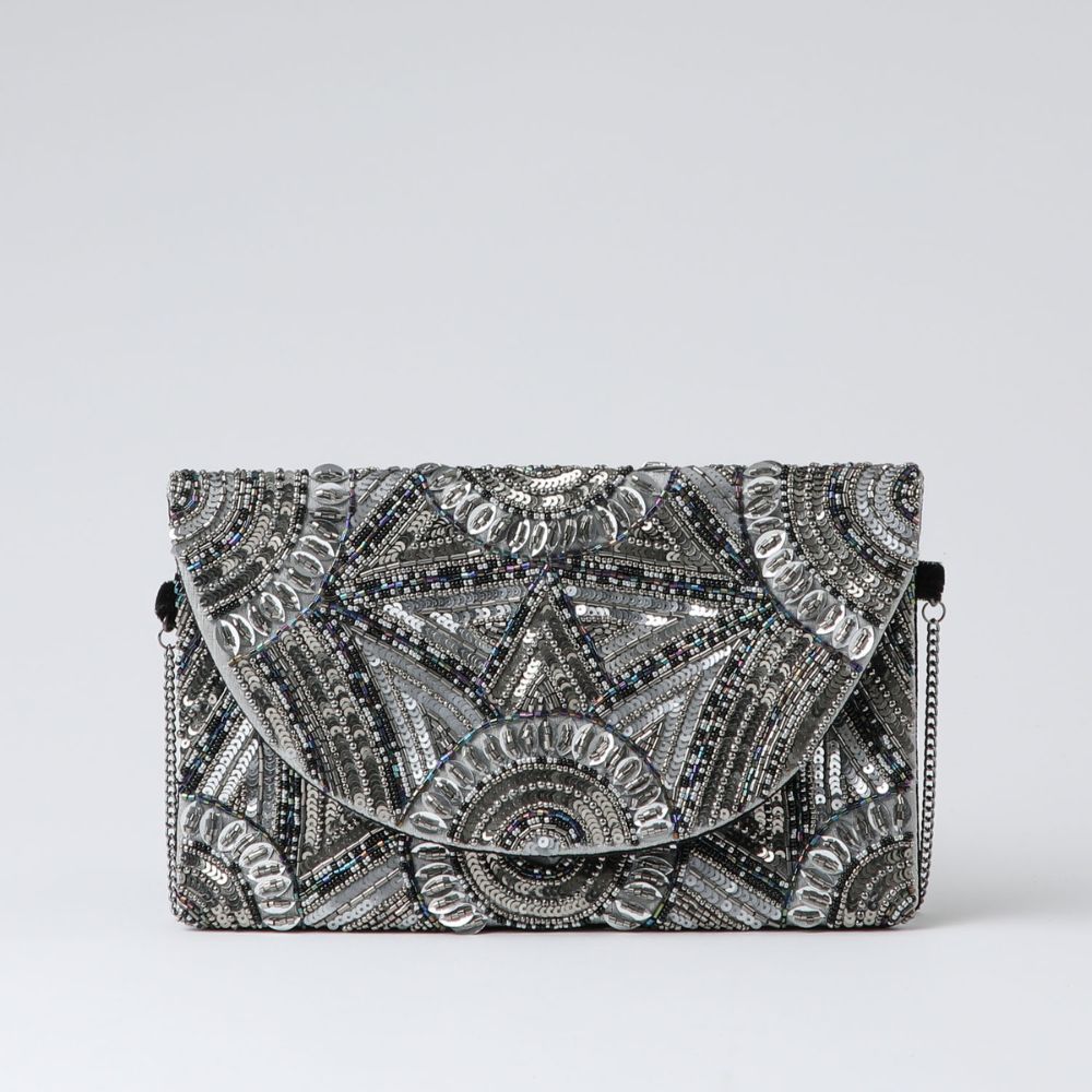 Clutch Bulgaria Plateado Humana