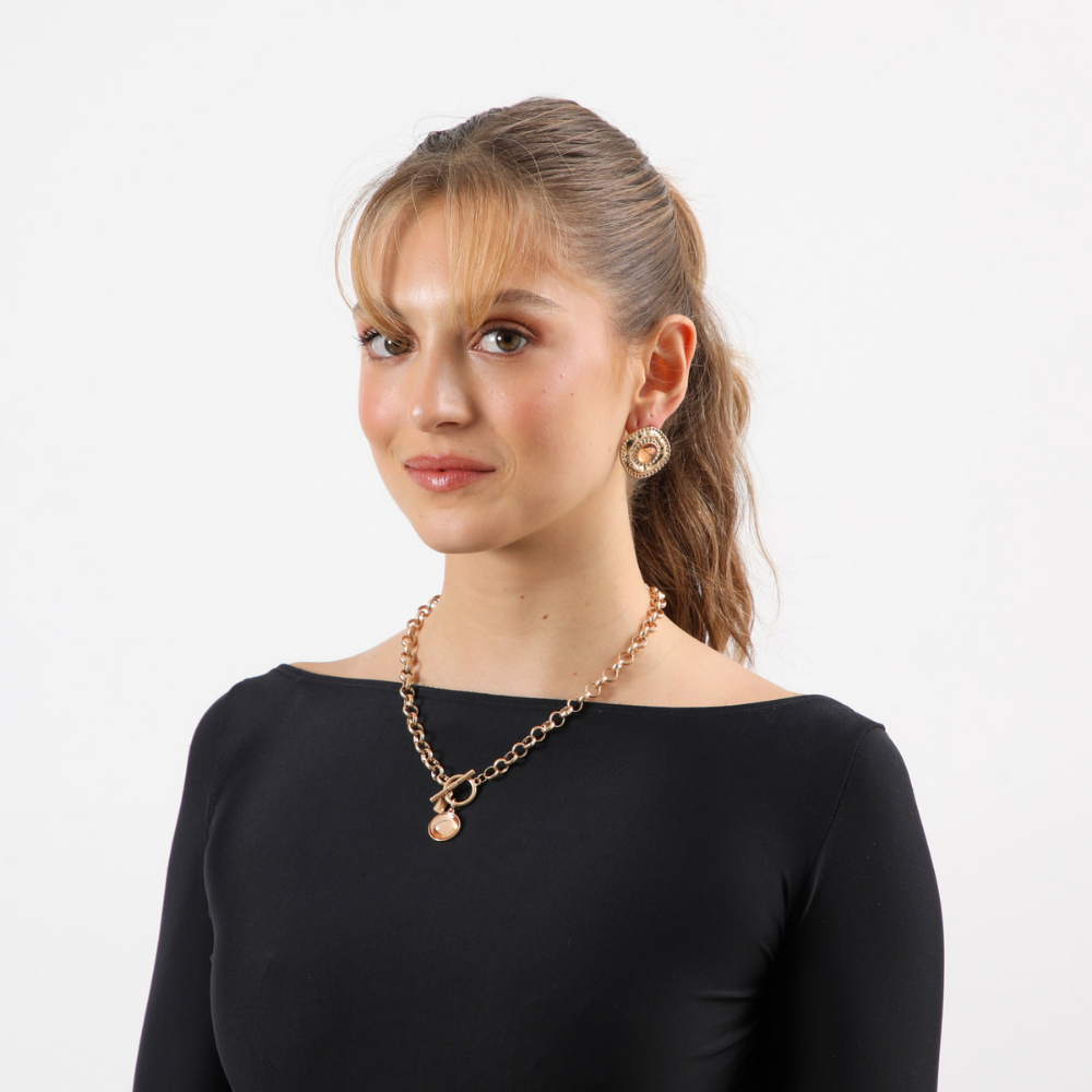 Aros Clip Cloes Dorado Humana