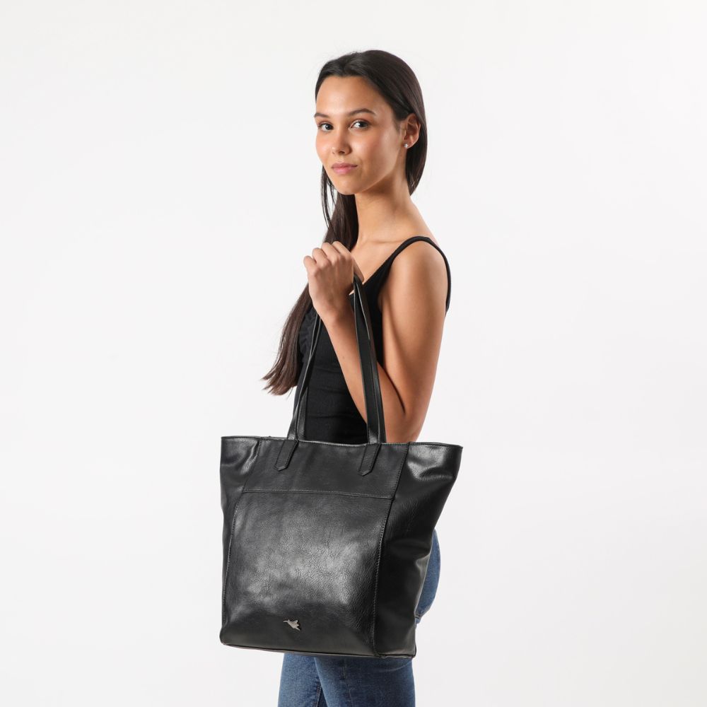 Cartera Hombro Star Negra Tatienne