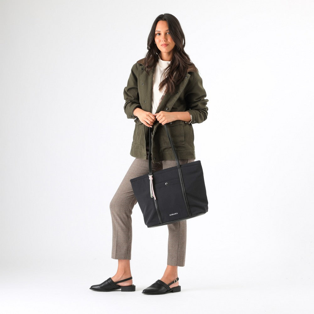 Cartera Tote Carla Negro Humana