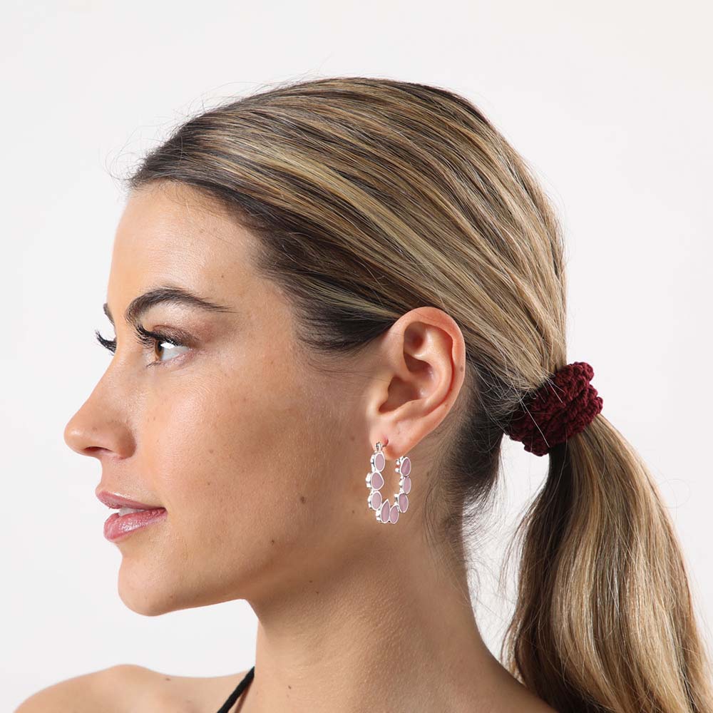 Argollas Montcau Rosadas Tatienne