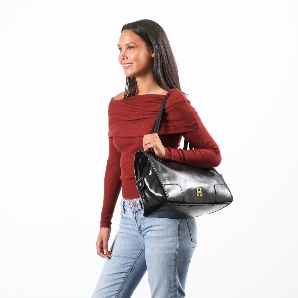 Cartera Hombro Amara Negro Humana