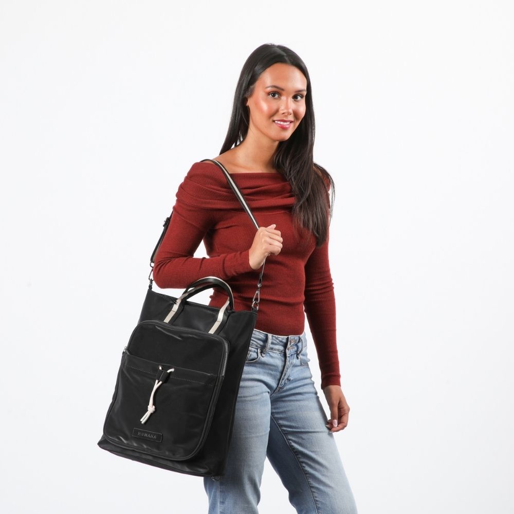 Mochila Computador Afra Negro Humana